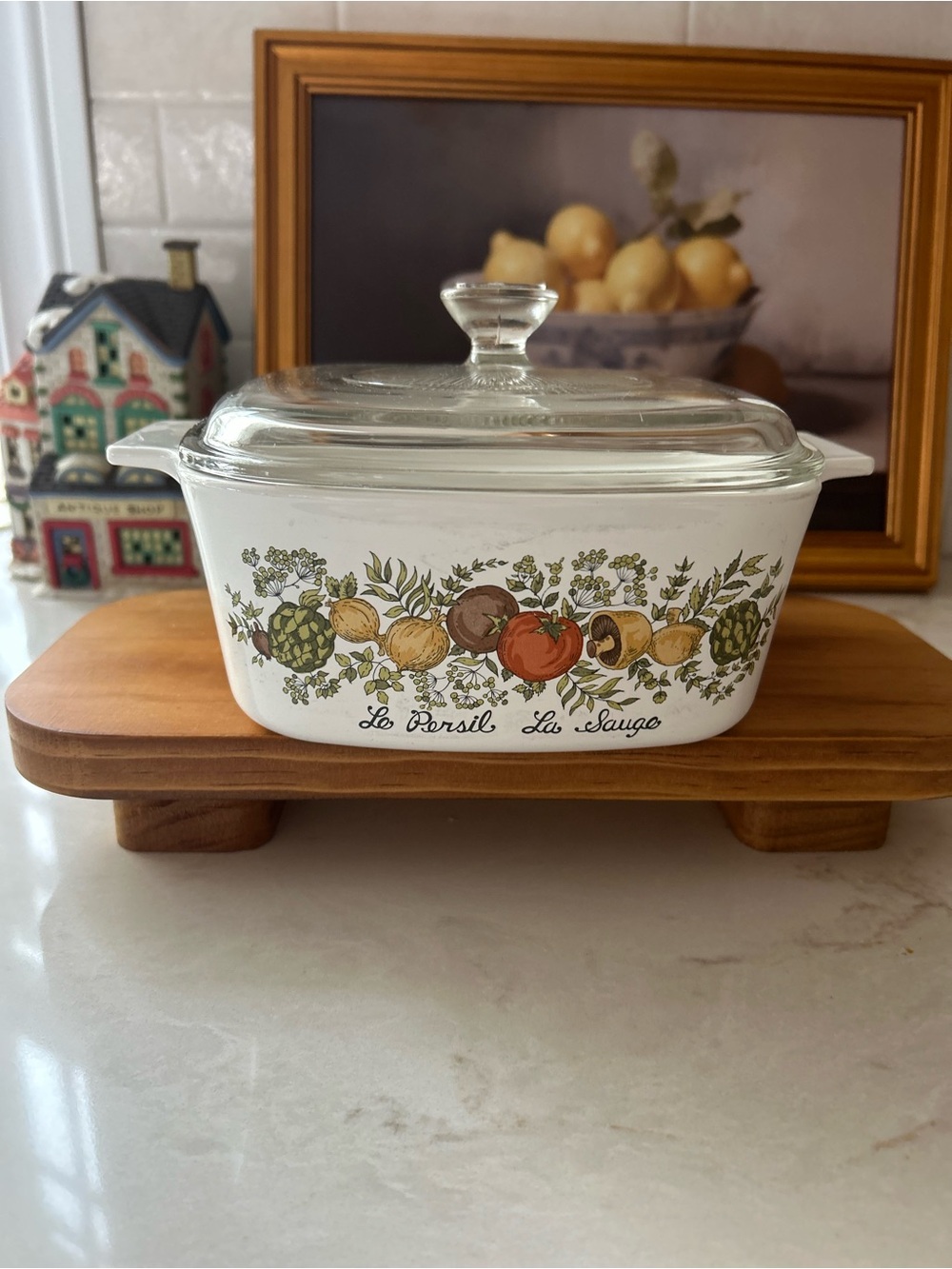 Vintage Corning Ware Spice O’ Life A-1½-B 1½ Qt Casserole with Glass Lid
